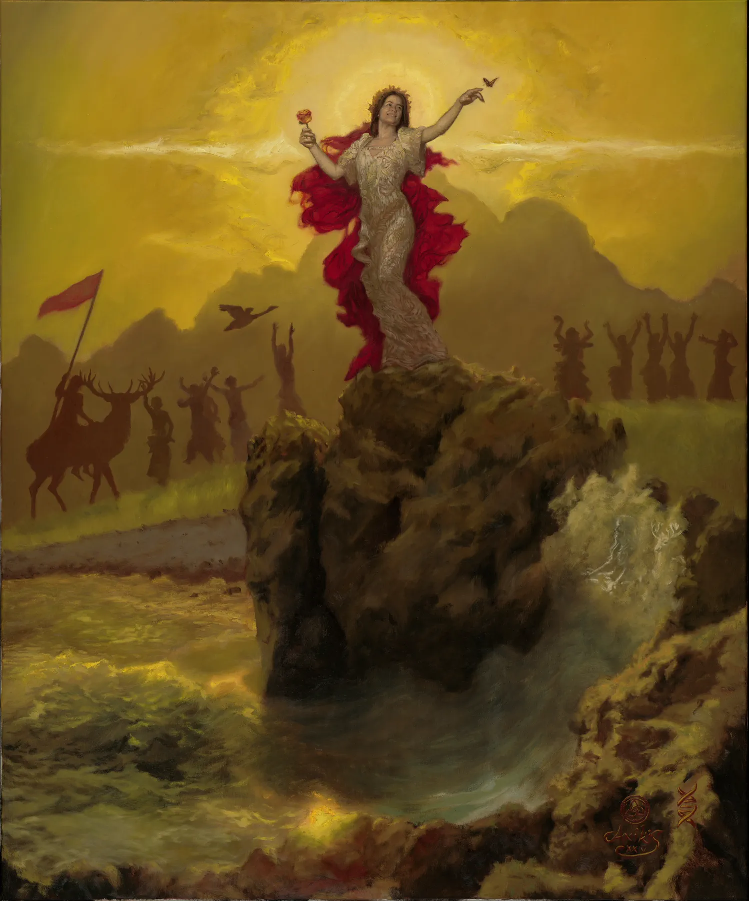 Dancing Goddess EYL artwork by Nik Anikis