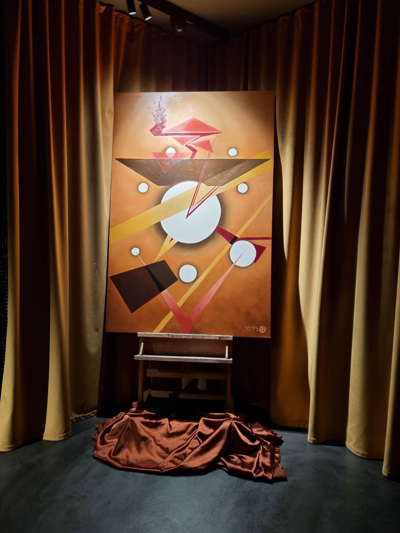 Symbolism of Geometry revealed EYL artwork by Nik Anikis