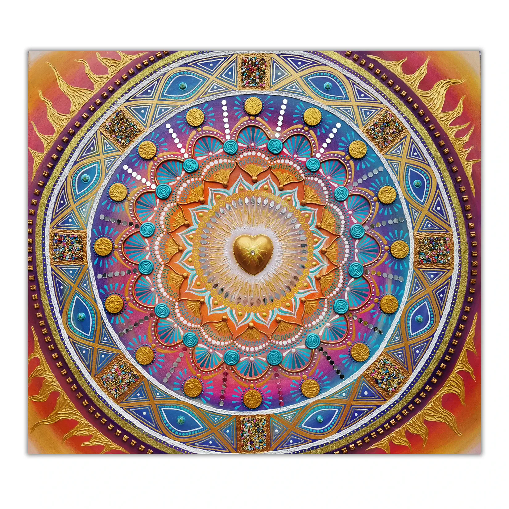 Selected mandala artwork by Sanja Rehar