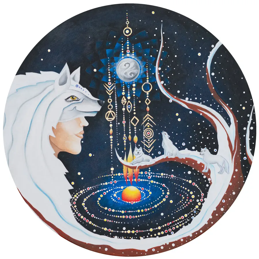 Howling Moon by Tanja Prezelj