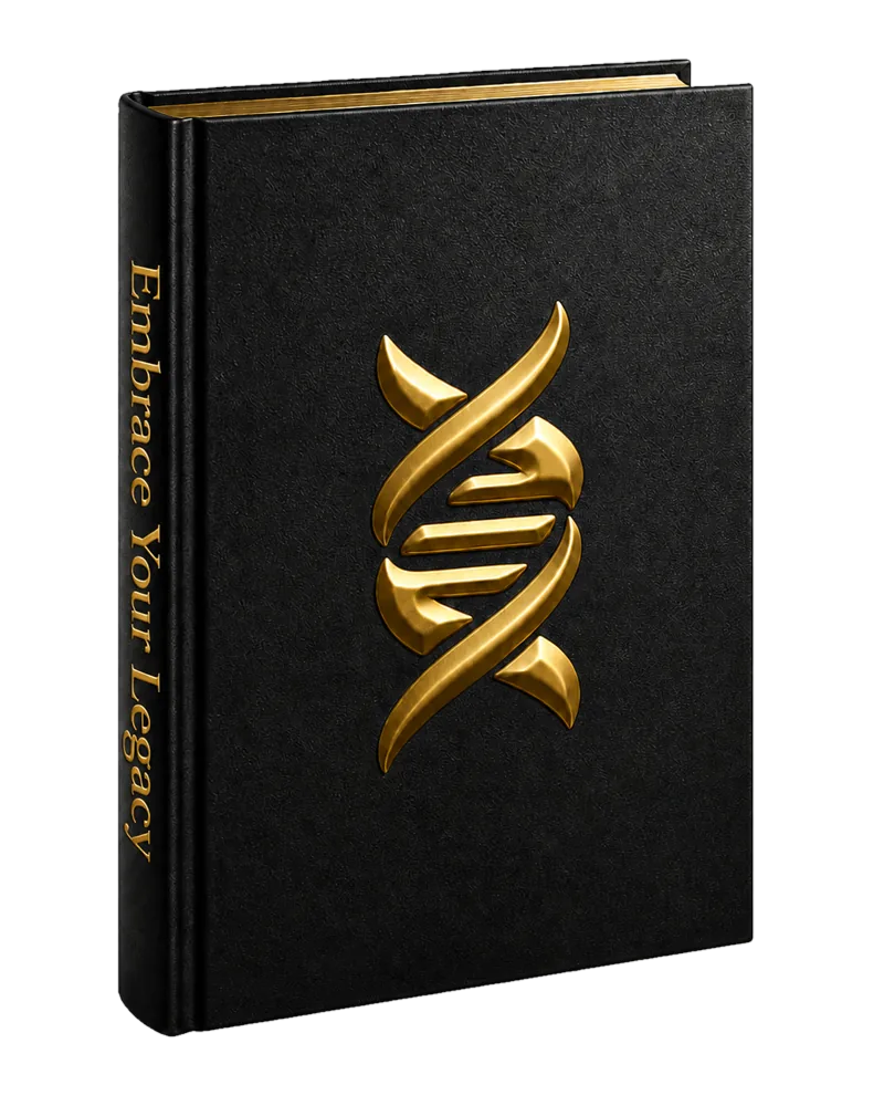 Private edition interpretive book accompanying an Embrace Your Legacy commission
